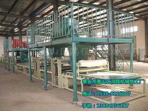 外墻保溫板生產線制品技術與泰安市泰山區鴻程機械加工廠的設備創新